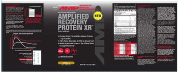 GNC Pro Performance AMP Amplified Recovery Protein XR Vanilla - supplement