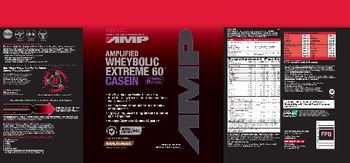 GNC Pro Performance AMP Amplified Wheybolic Extreme 60 Casein Chocolate Mousse - supplement