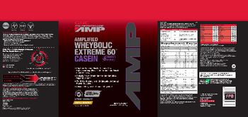 GNC Pro Performance AMP Amplified Wheybolic Extreme 60 Casein Vanilla Frosting - supplement