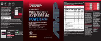 GNC Pro Performance AMP Amplified Wheybolic Extreme 60 Power Chocolate Fudge - supplement
