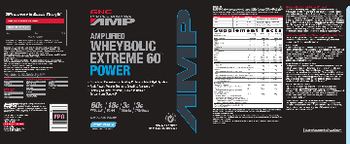 GNC Pro Performance AMP Amplified Wheybolic Extreme 60 Power French Vanilla - supplement
