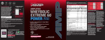 GNC Pro Performance AMP Amplified Wheybolic Extreme 60 Power Strawberries & Cream - supplement
