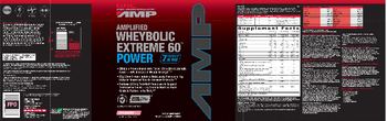 GNC Pro Performance AMP Amplified Wheybolic Extreme 60 Power Strawberry - supplement