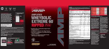 GNC Pro Performance AMP Amplified Wheybolic Extreme 60 Ripped Chocolate Fudge - supplement