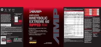GNC Pro Performance AMP Amplified Wheybolic Extreme 60 Ripped French Vanilla - supplement