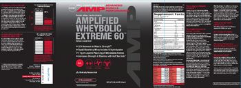 GNC Pro Performance AMP Amplified Wheybolic Extreme 60 Strawberry - supplement