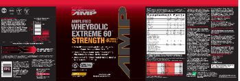 GNC Pro Performance AMP Amplified Wheybolic Extreme 60 Strength Vanilla - supplement