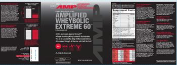 GNC Pro Performance AMP Amplified Wheybolic Extreme 60 Vanilla - supplement