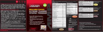 GNC Pro Performance AMP Mega Men Powered Extreme Training Vitapak Program AMP Explosive Energy Metabolizer - supplement