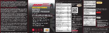 GNC Pro Performance AMP Mega Men Powered Ripped Vitapak Program CLA - supplement