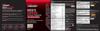 GNC Pro Performance AMP Men's Ripped Vitapak Program Non-Stimulant Formula Mega Men Sport - supplement