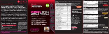 GNC Pro Performance AMP Women's Ripped Vitapak Program Ultimate Shredding Formula Women's Ultra Mega Active Without Iron - supplement