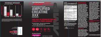GNC Pro Performance AMP Amplified Creatine XXX Fruit Punch - supplement