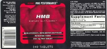 GNC Pro Performance HMB - supplement