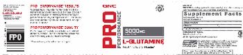 GNC Pro Performance L-Glutamine 5000 mg - 