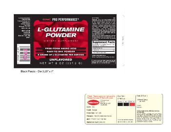 GNC Pro Performance L-Glutamine Powder - supplement