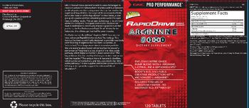 GNC Pro Performance RapidDrive Arginine 5000 - supplement