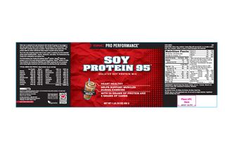 GNC Pro Performance Soy Protein 95 Chocolate - 