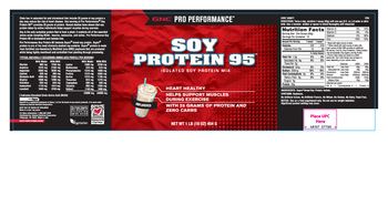 GNC Pro Performance Soy Protein 95 Unflavored - 