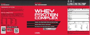 GNC Pro Performance Whey Protein Complex Creamy Vanilla - 