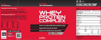 GNC Pro Performance Whey Protein Complex Double Chocolate - 