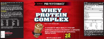 GNC Pro Performance Whey Protein Complex Powdered Drink Mix Chocolate - 