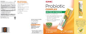 GNC Probiotic Complex Probiotic Complex On-The-Go Packets 100 Billion CFUs - supplement