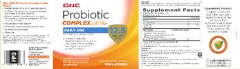 GNC Probiotic Probiotic Complex with Fiber Unflavored - supplement