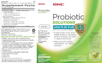 GNC Probiotic Solutions Adults 50 Plus - supplement