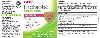 GNC Probiotic Solutions Probiotic Solutions Prenatal 20 Billion CFUs - supplement