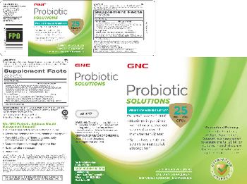 GNC Probiotic Solutions Weight Management Support - supplement