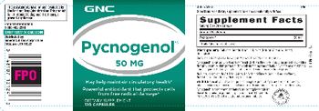 GNC Pycnogenol 50 mg - supplement