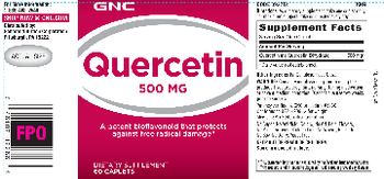 GNC Quercetin 500 mg - supplement