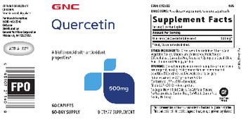 GNC Quercetin 500 mg - supplement