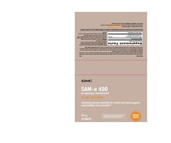 GNC SAM-e 400 - supplement