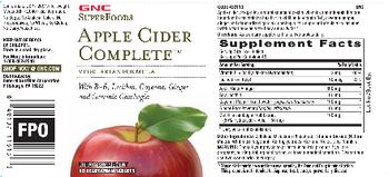 GNC SuperFoods Apple Cider Complete - supplement