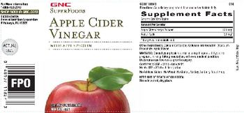 GNC SuperFoods Apple Cider Vinegar With Apple Pectin - supplement