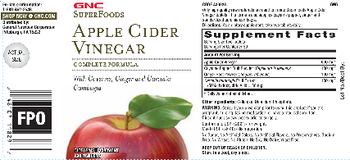GNC SuperFoods Apple Cider Vinegar - supplement