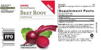 GNC SuperFoods Beet Root - supplement