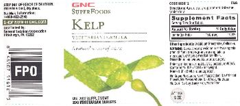 GNC SuperFoods Kelp - supplement