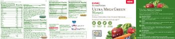 GNC SuperFoods Ultra Mega Green Women's Bone Health - supplement