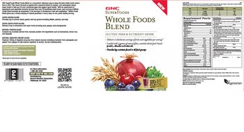 GNC SuperFoods Whole Foods Blend Berry Flavor - supplement