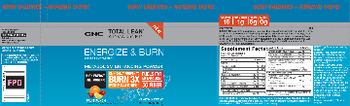 GNC Total Lean Advanced Energize & Burn Fruit Punch - supplement