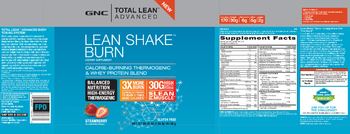 GNC Total Lean Advanced Lean Shake Burn Strawberry - supplement
