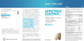 GNC Total Lean Appetrex Control - supplement