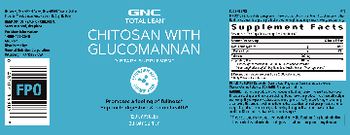 GNC Total Lean Chitosan with Glucomannan - supplement