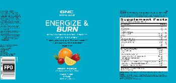 GNC Total Lean Energize & Burn Fruit Punch - supplement