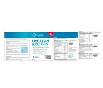 GNC Total Lean Live Lean & Fit Pak Appetrex Control - supplement