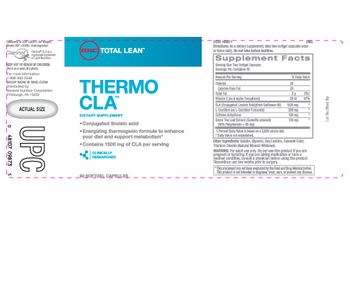 GNC Total Lean Thermo CLA - supplement