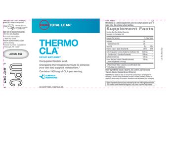 GNC Total Lean Thermo CLA - supplement